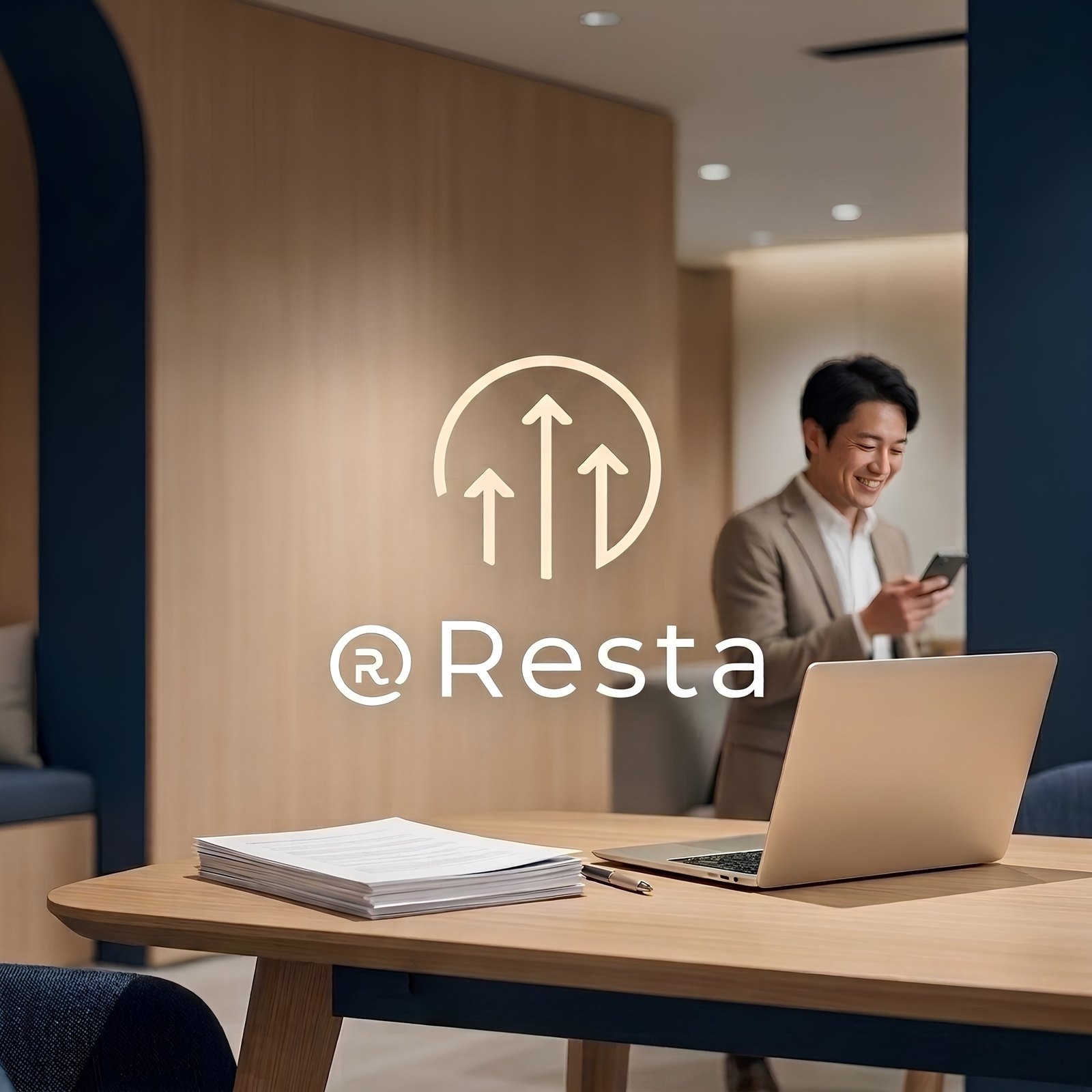退職代行 Resta（レスタ）。無理のない価格で、確かな退職を。